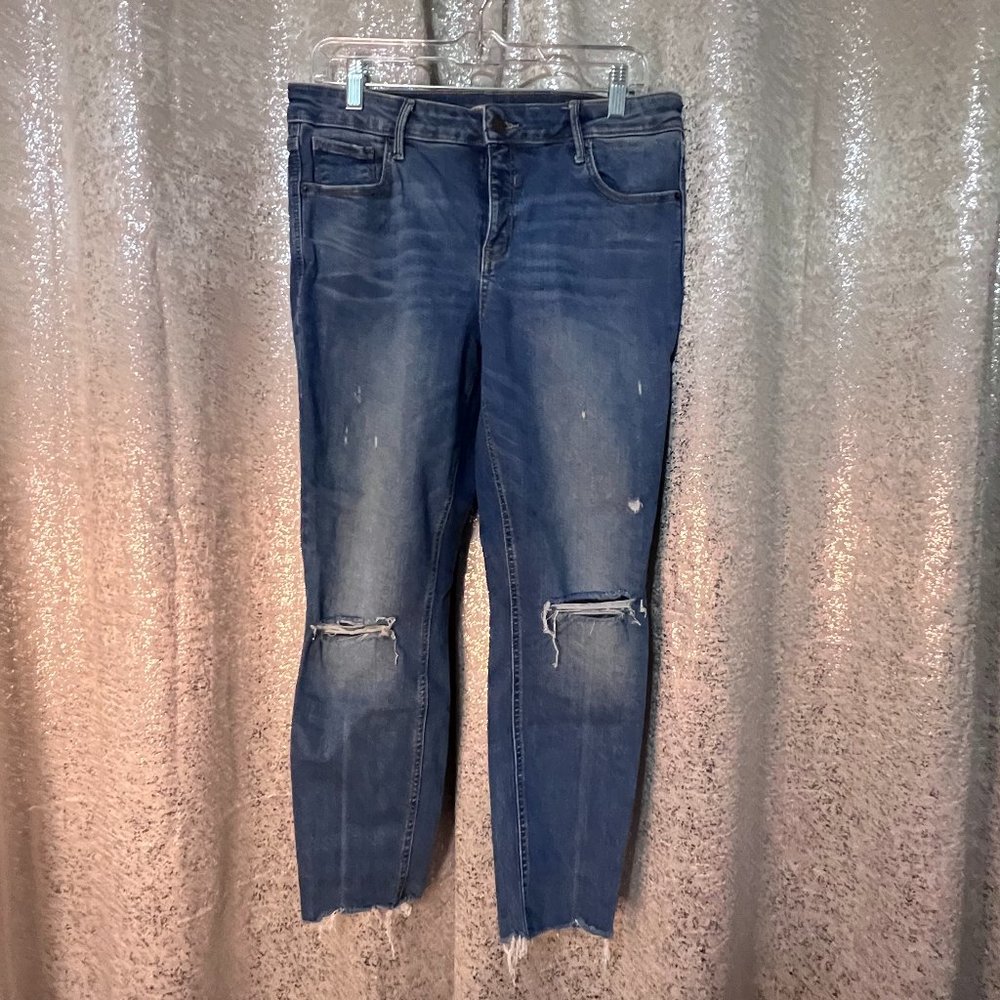 High-Waisted Rockstar 24/7 Sculpt Super Skinny Jeans for Women